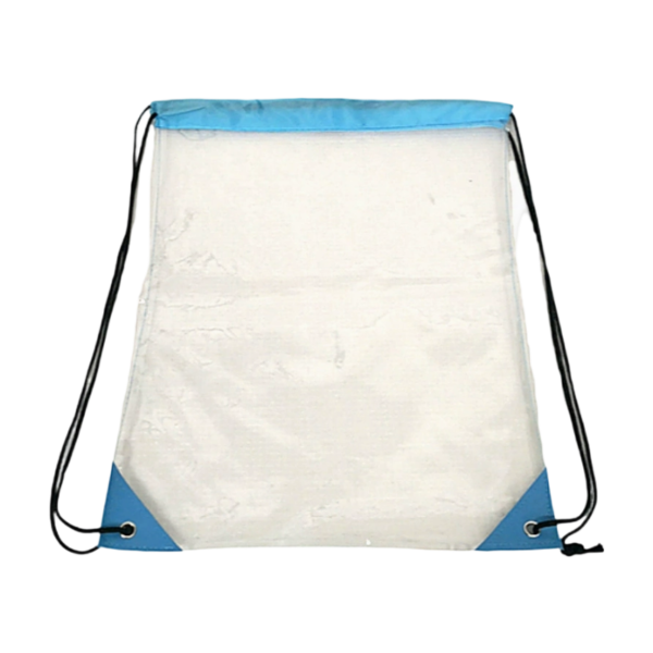Waterproof Clear PVC Drawstring Backpack
