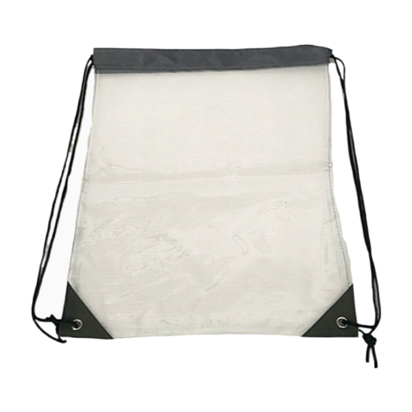 Waterproof Clear PVC Drawstring Backpack
