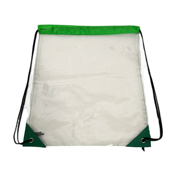 Waterproof Clear PVC Drawstring Backpack