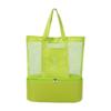 Double Layer Mesh and Cooler Beach Tote Bag