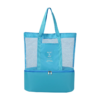 Double Layer Mesh and Cooler Beach Tote Bag