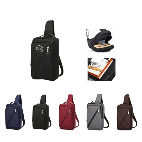 Oxford Fabric Waterproof Sling Bag