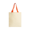 Cotton Canvas Tote Bag with 22" Webbed Handles for Shopping or Traveling