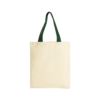 Cotton Canvas Tote Bag with 22" Webbed Handles for Shopping or Traveling