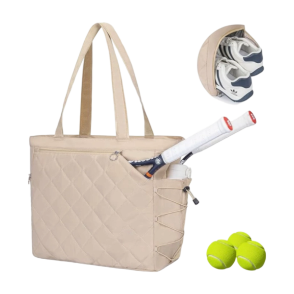 Waterproof Quilted Canvas Pickleball Bag