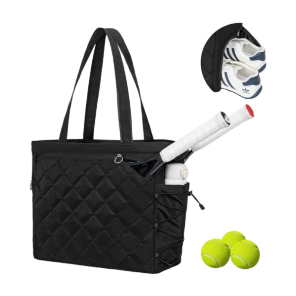Waterproof Quilted Canvas Pickleball Bag