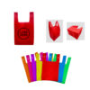 Non-Woven Polypropylene T-Shirt Style Grocery Bag with Open Main Pocket
