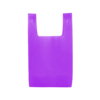 Non-Woven Polypropylene T-Shirt Style Grocery Bag with Open Main Pocket