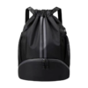 Oxford Fabric Drawstring Backpack with Waterproof Pocket and Shoe Compartment