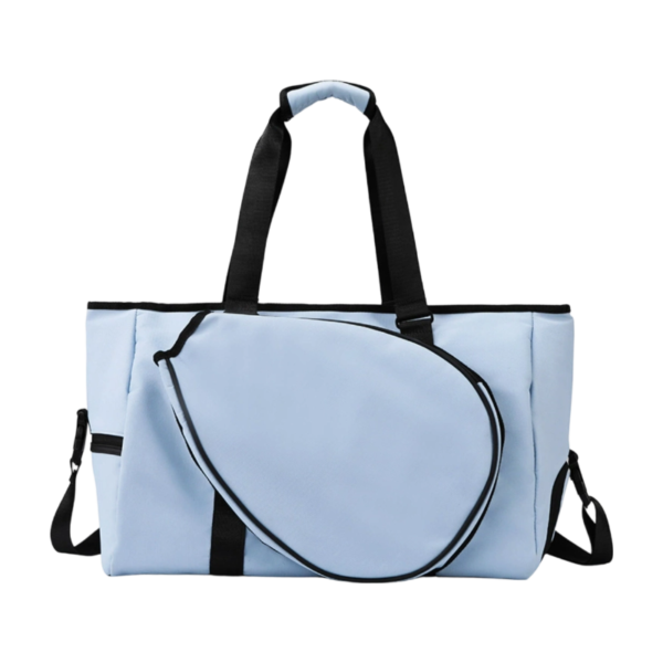Nylon Pickleball Bag with Paddle Pocket and Multiple Compartments