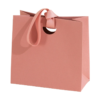 Textured Paper Gift Bag with Ribbon Handles