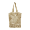 Handwoven Straw and Mesh Crochet Beach Tote
