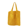 Handwoven Straw and Mesh Crochet Beach Tote