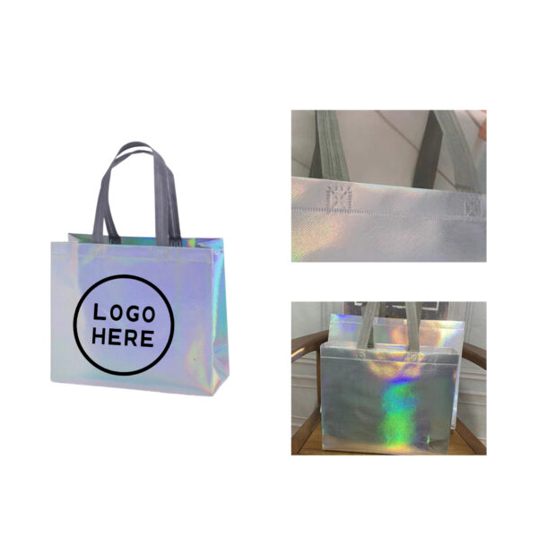 SPL105 75GSM Non-Woven Tote with Colorful Gradient Design