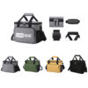 600D Oxford Insulated Lunch Bag with Mesh Pockets