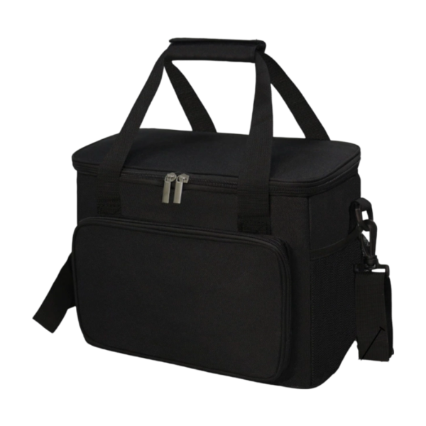 600D Oxford Insulated Lunch Bag with Mesh Pockets