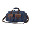 Canvas Shoulder Tote with Waterproof Crossbody Design