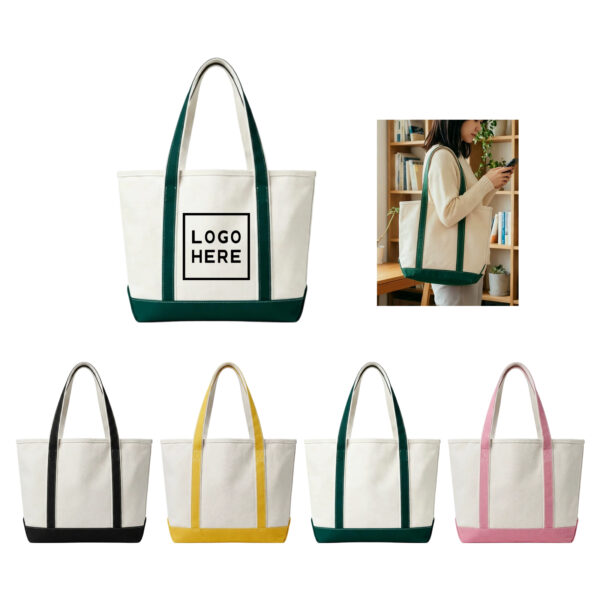 SPL109 Heavy-Duty 24 oz Canvas Boat Tote Bag
