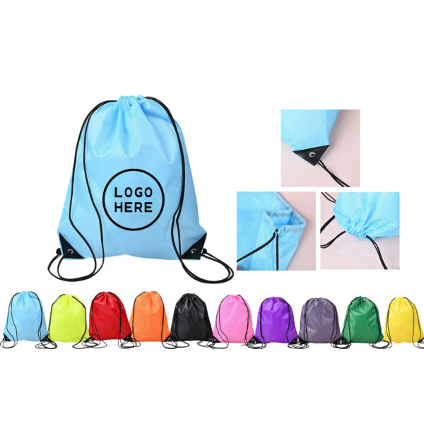 SPL110 Eco-Friendly Polyester Drawstring Backpack