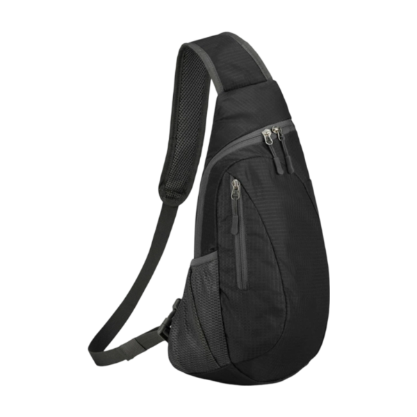 Soft Waterproof Polyester Foldable Crossbody Sling Bag