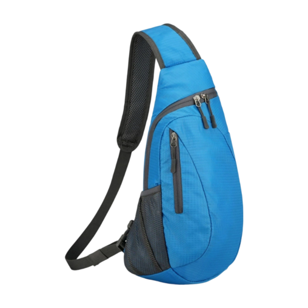 Soft Waterproof Polyester Foldable Crossbody Sling Bag