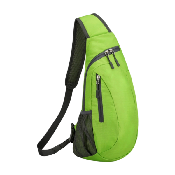Soft Waterproof Polyester Foldable Crossbody Sling Bag