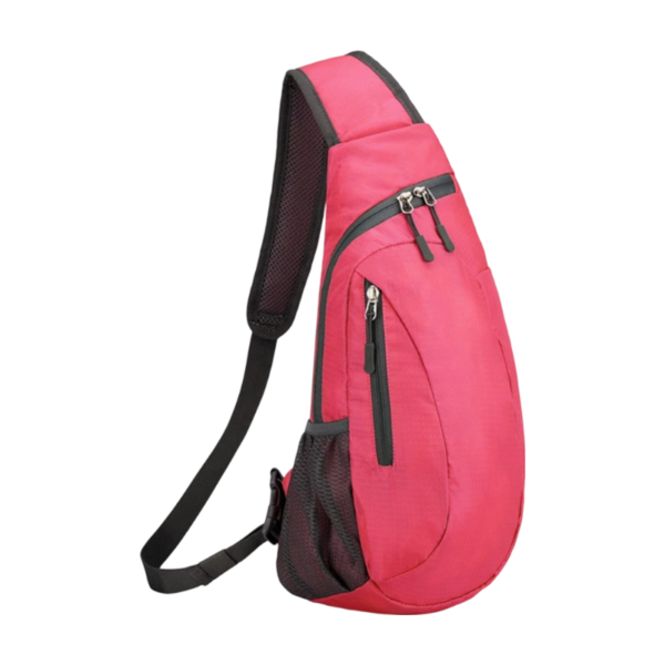 Soft Waterproof Polyester Foldable Crossbody Sling Bag