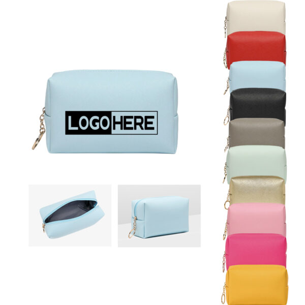SPL125 Waterproof PU Leather Makeup Bag for Women