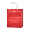 100% Recycled Kraft Paper Shopper Tote Bag with Handles