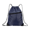 Nylon Sports Canvas Drawstring Backpack with Headphone Hole