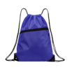 Nylon Sports Canvas Drawstring Backpack with Headphone Hole