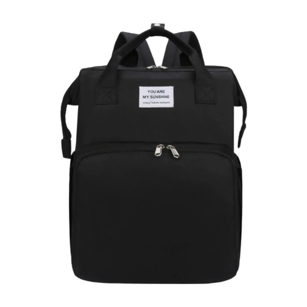 Heavy Duty Waterproof Nylon Mommy Bag with Changing Pad