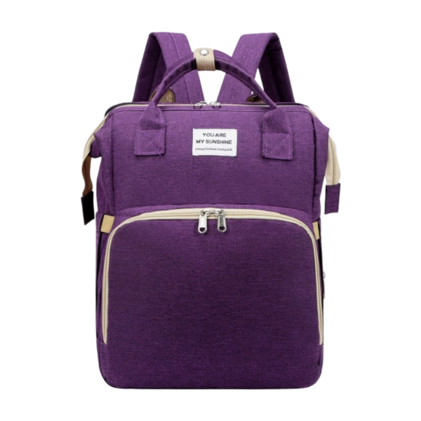 Heavy Duty Waterproof Nylon Mommy Bag with Changing Pad