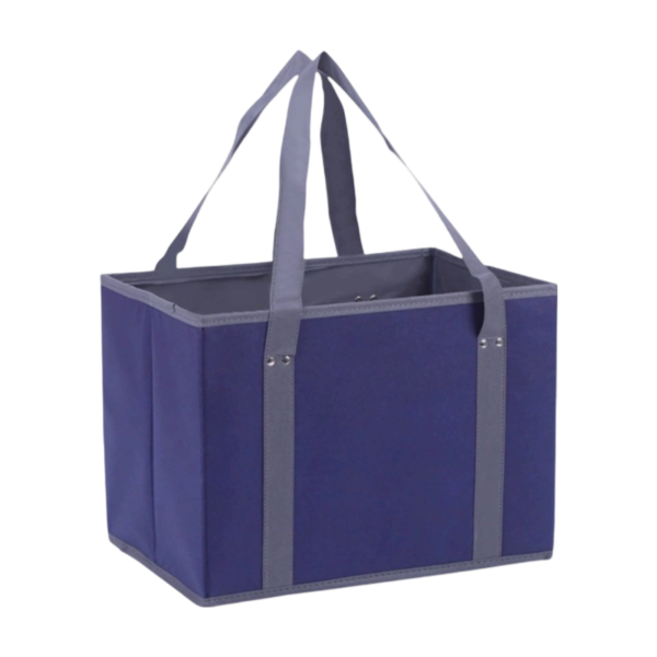 Industrial Canvas Heavy Duty Reusable Grocery Bag with Inserts