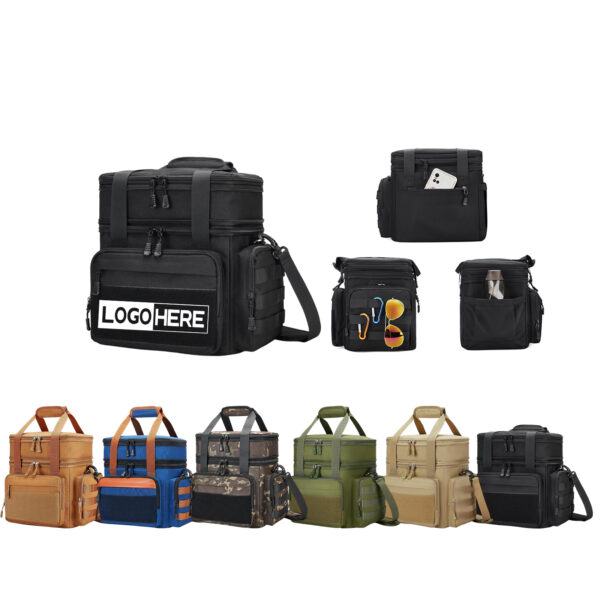 SPL131 Premium Tactical Insulated Lunch Box with Webbing Attachments