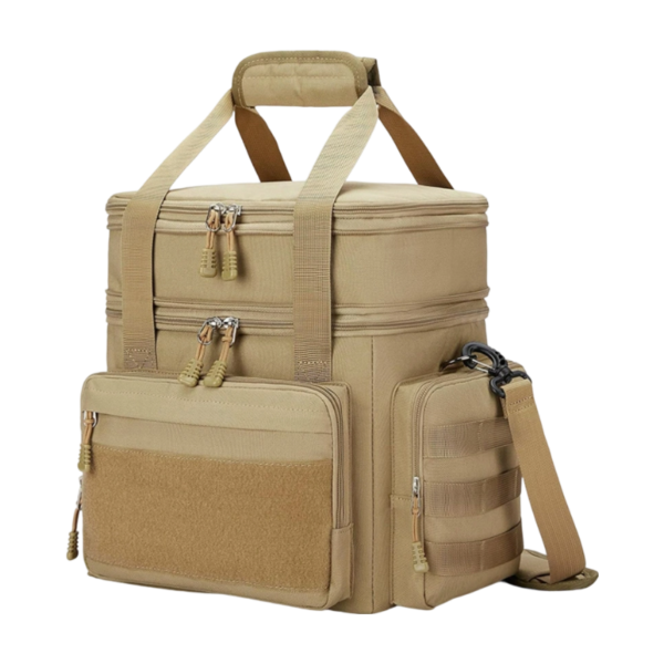 Premium Tactical Insulated Lunch Box with Webbing Attachments