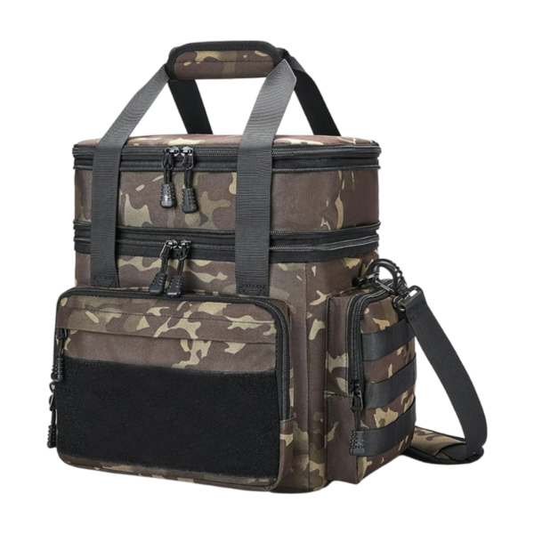 Premium Tactical Insulated Lunch Box with Webbing Attachments