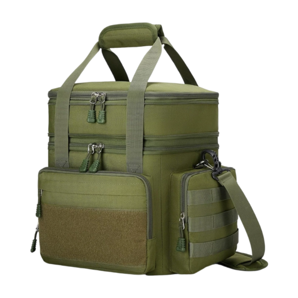 Premium Tactical Insulated Lunch Box with Webbing Attachments