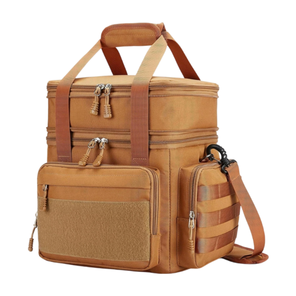 Premium Tactical Insulated Lunch Box with Webbing Attachments
