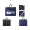 Waterproof Oxford Canvas Accordion File Organizer with 13 Dividers