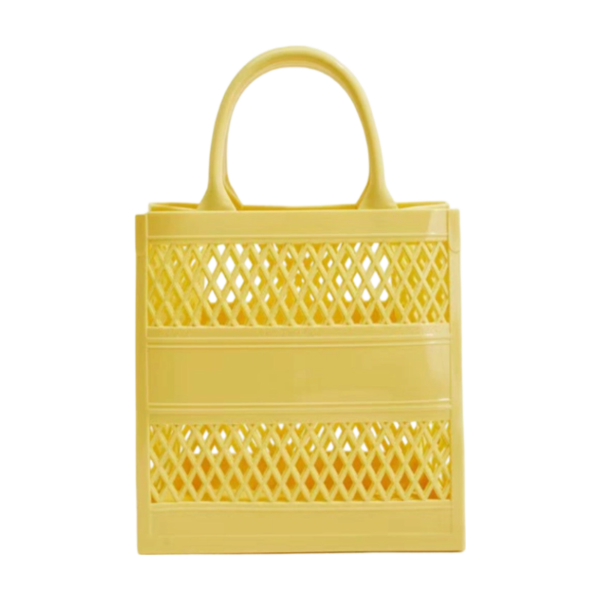 Durable Reusable Hollow Out Hand Bag for Beach Days