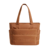 Lightweight Taslan Fabric Puffy Tote Bag for Women