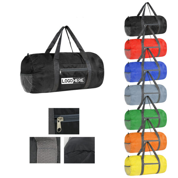 SPL136 Collapsible 20L Water-Resistant Polyester Foldable Duffle Bag