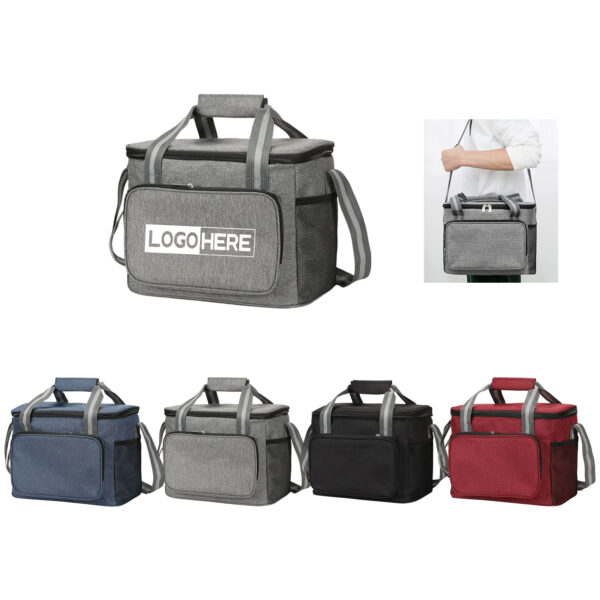 SPL138 Portable 24-Can Insulated Cooler Tote Bag