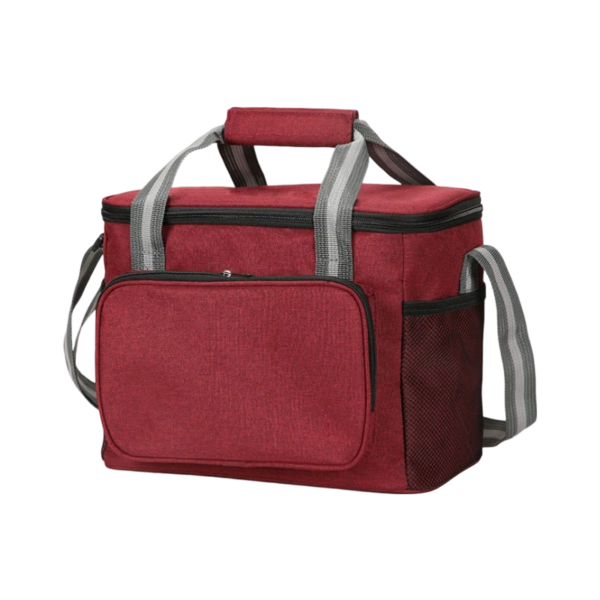 Portable 24-Can Insulated Cooler Tote Bag