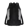 High-Capacity Nylon Drawstring Beach Backpack