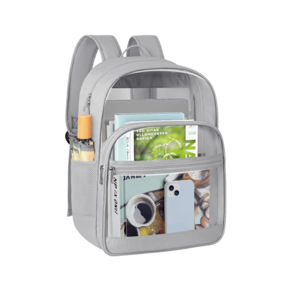 Heavy Duty Clear PVC Transparent Backpack