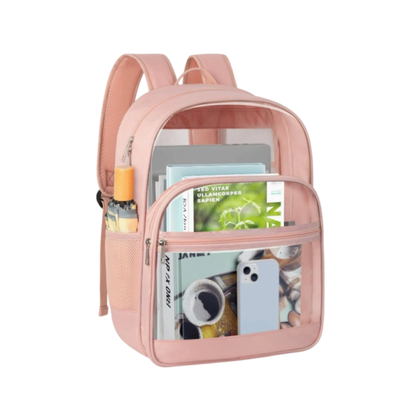 Heavy Duty Clear PVC Transparent Backpack
