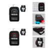 Compact Golf Ball Pouch with Front Tee Holder