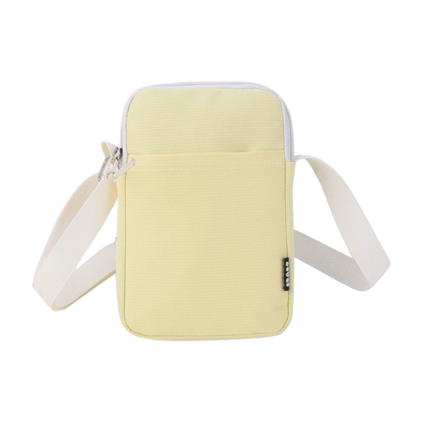Canvas Crossbody Shoulder Bag with Adjustable Strap